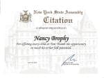 NY State Assembly Citation