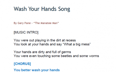 Wash Your Hands Song & Lyrics