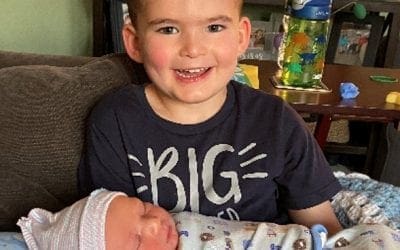 Lucas Became a Big Brother